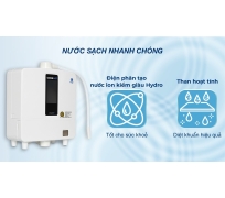 Máy lọc nước điện giải ion kiềm Kangen LeveLuk K8 8 tấm điện cực