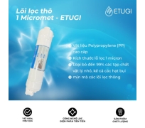 Màng Lọc Thô Chính Hãng – Lõi Lọc ETUGI Số 3 cho máy lọc Ion Kiềm